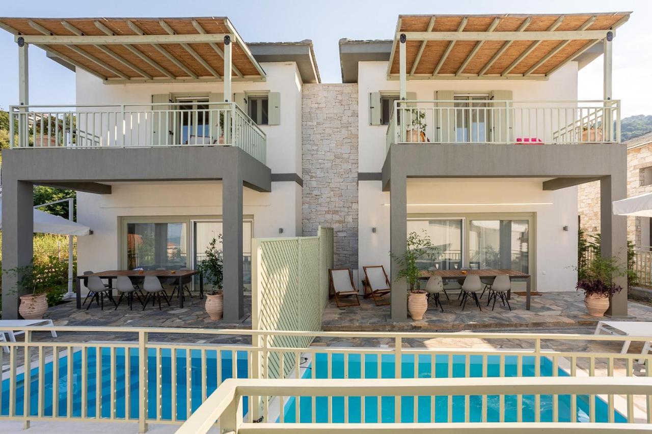 Sea And Sun Luxury Pools' Villas Khorevtón Buitenkant foto